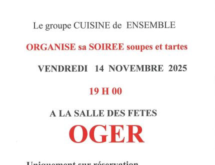 Association Ensemble - Soirée du 14 Novembre 2025