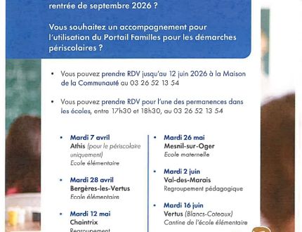 Inscriptions scolaires et périscolaires 2025-2026