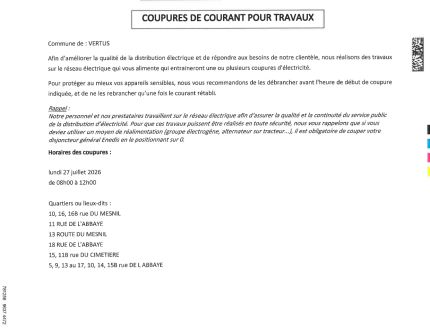 Coupures de courant
