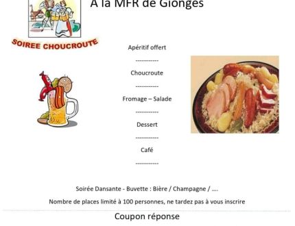 Soirée Choucroute