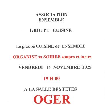 Association Ensemble - Soirée du 14 Novembre 2025