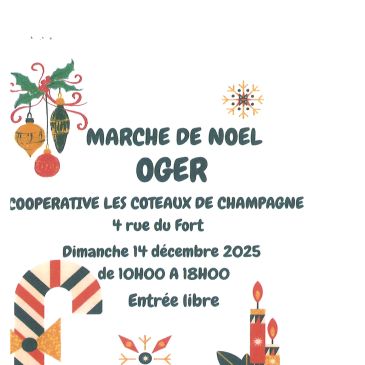 Club de loisirs d'Oger - Marché de Noël - Dimanche 14 Décembre 2025 - OGER