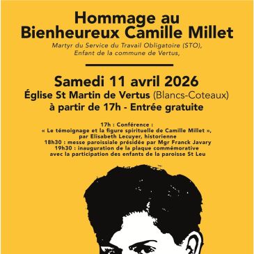 Hommage Camille MILLET