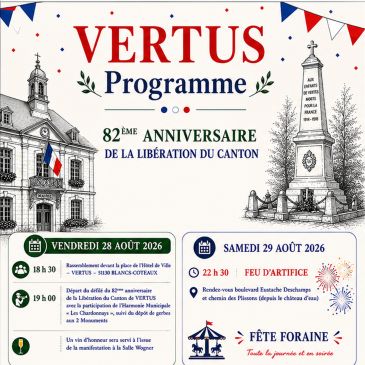 Programme des festivités