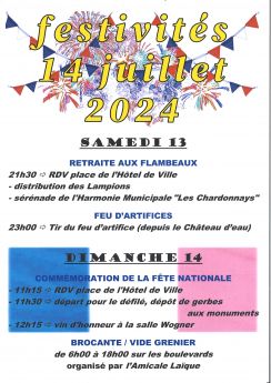 Festivités 14 Juillet