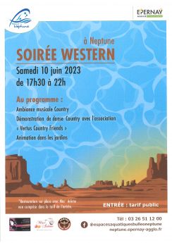 Soirée Western - Piscine Neptune