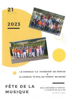 Fête de la musique  - 21 Juin 2023