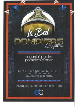 Bal des pompiers - OGER