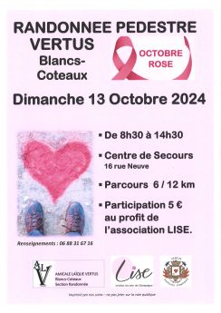 Octobre Rose - Dimanche 13 Octobre 2024