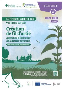 Atelier créatif - Création de fil d'ortie
