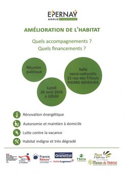 Amélioration habitat - Réunion publique - PIERRE-MORAINS