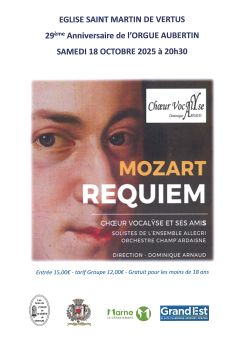 Concert 29ème anniversaire de l'orgue Aubertin