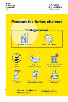 Consignes en cas de canicule