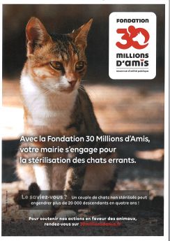 Fondation 30 Millions d'Amis 