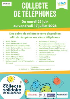 Collecte téléphones