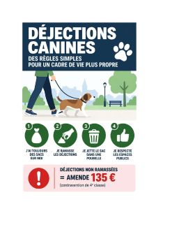 Déjections canines