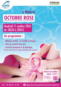 Octobre rose - piscine Neptune