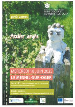 Sortie nature OGER - atelier argile