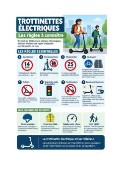 TROTTINETTES ÉLECTRIQUES 