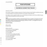 Coupures de courant - VERTUS